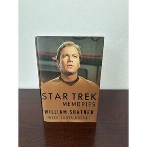 Star Trek Memories William Shatner 1993 First Edition Hardcover w/Dust Jacket